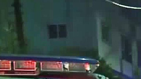 Lugar del tiroteo acordonado por la policía.