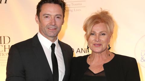 Hugh Jackman y su esposa Deborra-Lee Furness