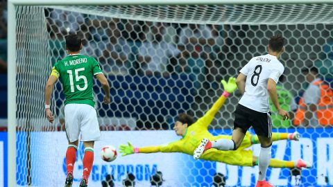 Leon Goretzka consiguió un doblete en ocho minutos y sentenció el partido.