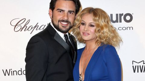 Paulina Rubio y Gerardo Bazúa