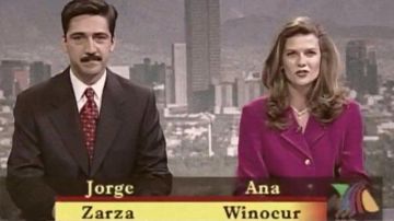 Jorge Zarza y Ana Winocur empezaron su carrera en TV Azteca juntos