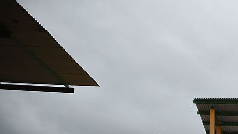 El río Suchiate, frontera natural entre México y Guatemala.