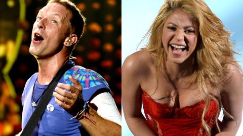 Chris Martin y Shakira