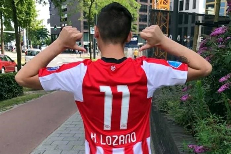 El ‘Chucky’ Lozano Se Pondrá La Camiseta 11 En El PSV Eindhoven - La ...