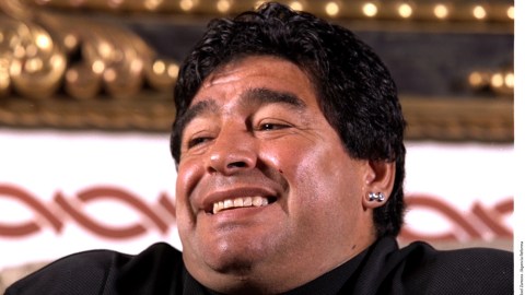 Imagen de archivo de Diego Armando Maradona