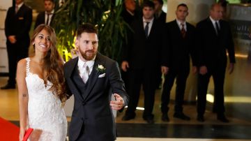 Lionel Messi y Antonela Roccuzzo se casaron el viernes