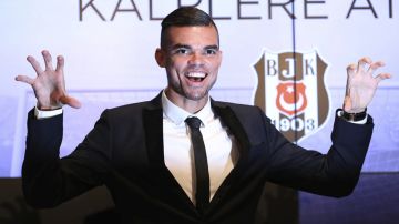 Pepe fue presentado con el Besiktas