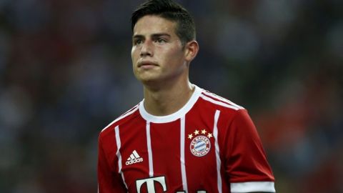 James Rodríguez, delantero colombiano del Bayern Munich