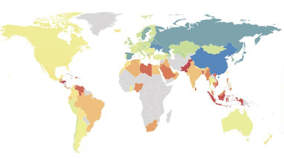 El sorprendente ranking de los países con los habitantes más y menos activos del mundo