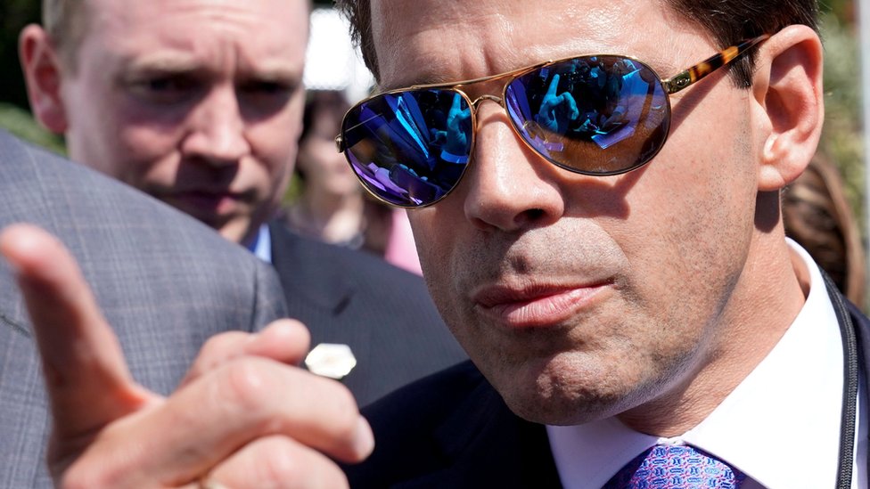 “Es un jodido paranoico y esquizofrénico”: los insultos con los que Scaramucci llegó prendiendo fuego a la Casa Blanca