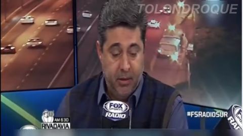 Un asalto se registró mientras Daniel Angelici era entrevistado en vivo