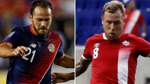 Costa Rica y Canadá se enfrentan en la segunda jornada de la Copa Oro