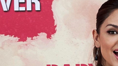 Eiza González durante la premier de "Baby Driver" en Madrid, España