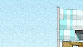 Imagen proyectada del probable aspecto de las viviendas.