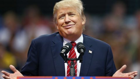 El presidente de EEUU Donald Trump.