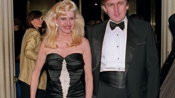 Donald Trump estaba casado con Ivana cuando iba a Studio 54. SWERZEY/AFP/Getty Images