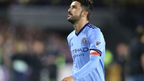 David Villa, delantero del New York City FC