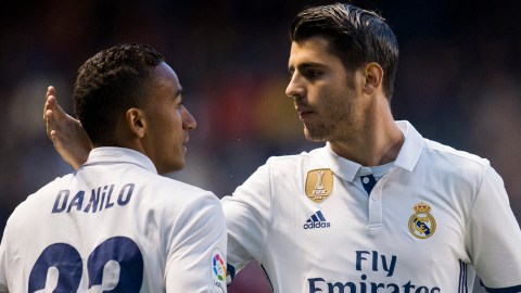 Álvaro Morata se despidió de sus compañeros del Real Madrid