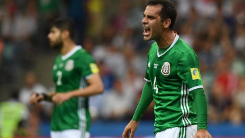 Rafael Márquez, defensa de la selección mexicana