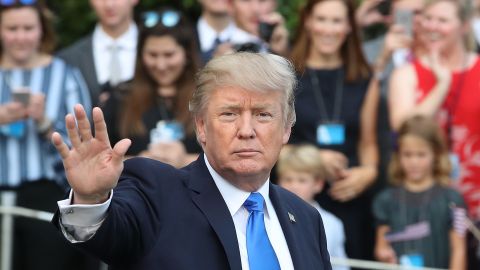 President Trump And First Lady Depart White House En Route To Paris