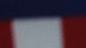 El presidente Donald Trump en su discurso en Suffolk Community College.