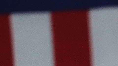 El presidente Donald Trump en su discurso en Suffolk Community College.