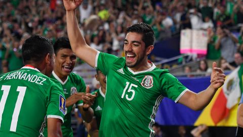 Rodolfo Pizarro marcó el gol de la selección mexicana.