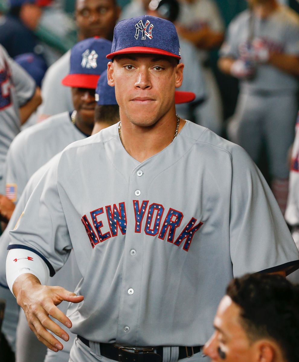 Aaron Judge, líder jonronero de la temporada, encabeza a las nuevas estrellas de las Ligas Mayores. Será uno de cinco jugadores de los Yankees en Miami el 11 de julio.