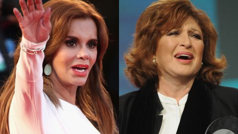 Lucía Méndez y Angélica María