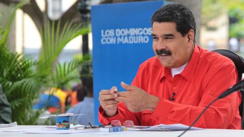 Nicolas Maduro, presidente de Venezuela