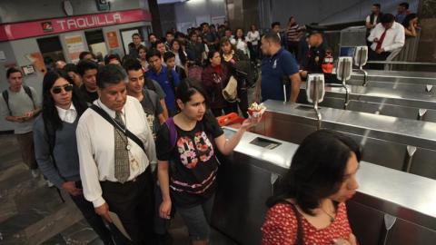 Metro de la Ciudad de México.