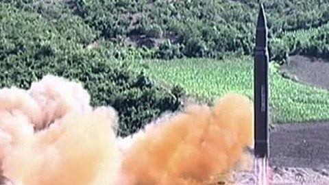 Corea del Norte lanzó misil