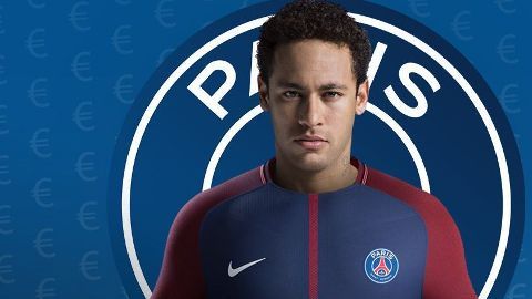 Así anunció Esporte Interativo el supuesto fichaje de Neymar con el PSG.