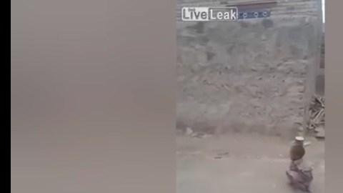 Pequeño puso en riesgo su vida