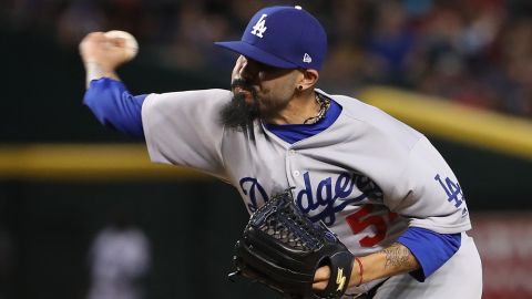 Sergio Romo fue colocado por lod Dodgers en asignación