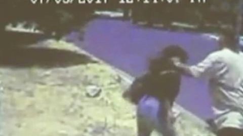 Fotograma del vídeo del secuestro.