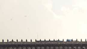 Esta plataforma circular terminó siendo la entonces Plaza Principal de la Ciudad de México.