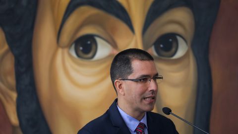 El canciller venezolano Jorge Arreaza.