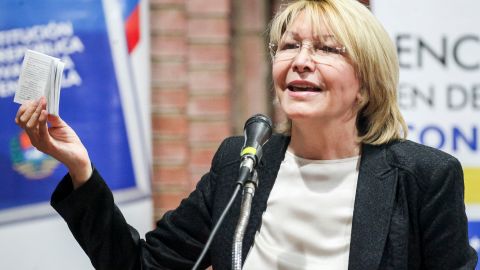 La exfiscal de Venezuela Luisa Ortega. EFE