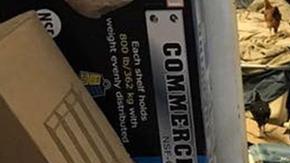 Estado del almacén en Montclair.