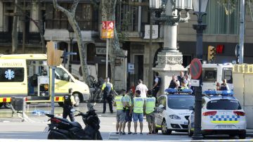 Un atentado terrorista sacudió este jueves a Barcelona, España
