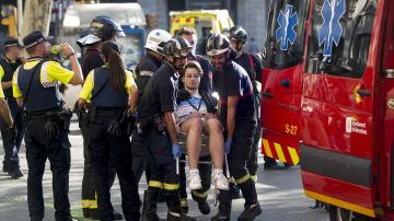 Más de 100 personas resultaron lesionadas en el atentado en Barcelona.