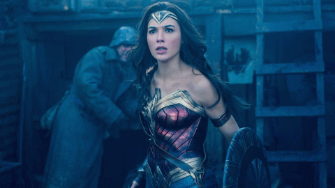 Gal Gadot como La Mujer Maravilla.