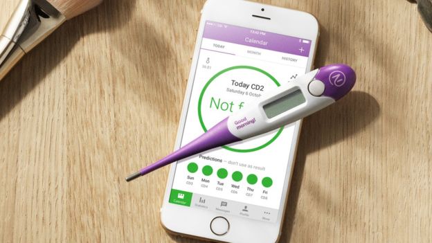 La aplicación Natural Cycles le dice a las usuarias cuándo están ovulando, en base a un análisis de su temperatura.