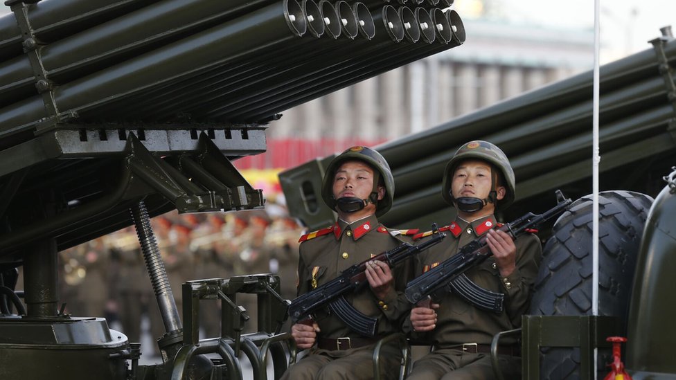 Corea del Norte tiene uno de los ejércitos más grandes del mundo.