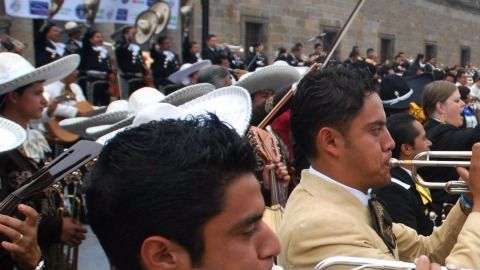 Guadalajara es famosa por la música de los mariachis. /Getty