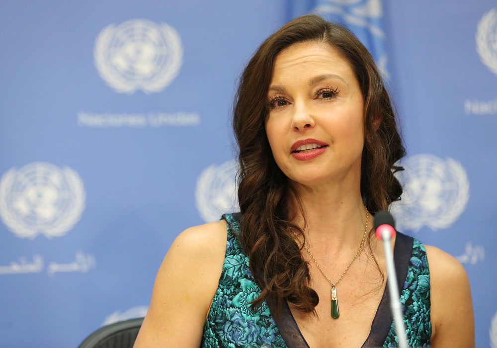 Ashley Judd, fue abordada de manera inapropiada.