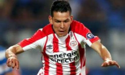 El mexicano Hirving Lozano no pudo anotarle al Twente.