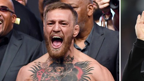 Zlatan Ibrahimovic apoya a Conor McGregor en su combate contra Floyd Mayweather