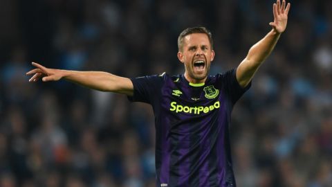 El jugador islandés del Everton Gylfi Sigurdsson.